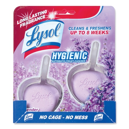 Lysol Hygienic Automatic Toilet Bowl Cleaner, Lavender Fields Scent, 2PK 19200-83722